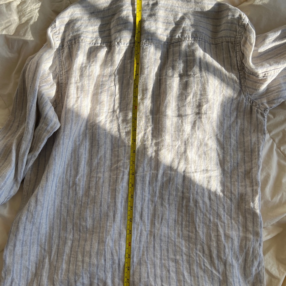 Banana Republic- LINEN WESTERN SHIRT - Picture 7 of 7